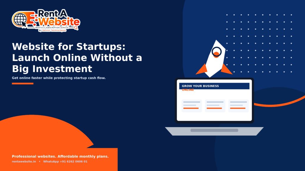 website for startups