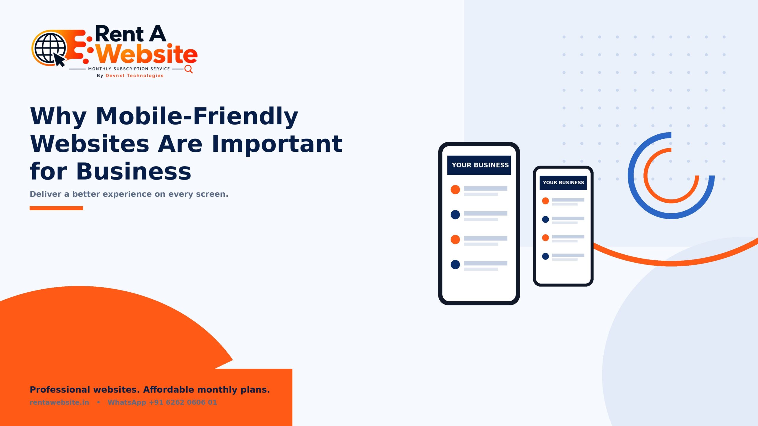 mobile friendly website