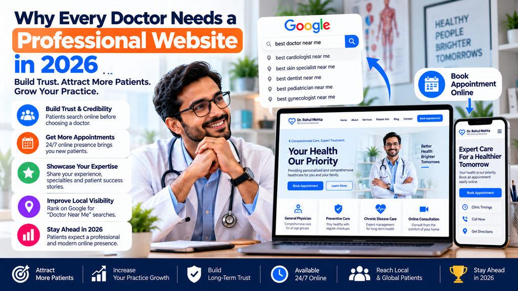 doctor website development